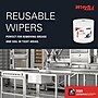 WypAll GeneralClean X60 Nylon Cleaning Wipers, 13.4" x 12.5", White, 1100 Sheets/Roll, 1100 Wipers/Box (34955)~#|#~CE3748A1-F347-4F43-A98818E6B7FB8F20_sc7