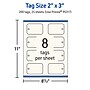 Avery 2" x 3"  Blank Price & Merchandise Tags, Ivory, 200/Carton (95317-MIT25)~#|#~CE392F38-F8F9-4EB1-AEE862F99DB48BB7_sc7