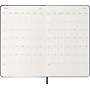 2026 Moleskine Planner 5" x 8.25" Calendar Year Weekly Student Planner, Faux Leather Cover, Sapphire Blue (274672)~#|#~CE3AA987-46F6-4C0C-9B91B09F514B8EF6_sc7