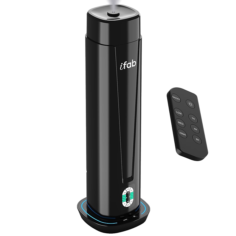 iFab 86L Nebulizing Aromatherapy Essential Oil Diffuser, 4 oz. (ISM86LBK) image 1