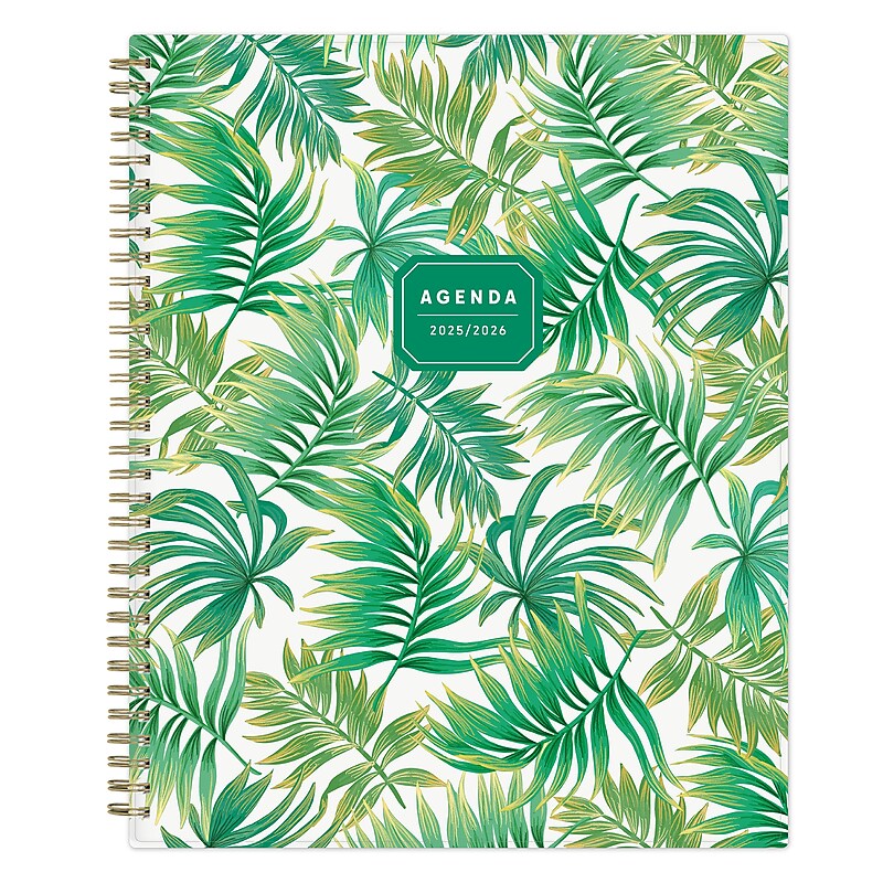 2025-2026 Blue Sky Nouria 8.5" x 11" Academic Year Weekly & Monthly Planner, Plastic Cover, Multicolored (151112) image 1