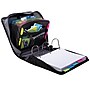 Case It King Sized Zip Tab 4" 3-Ring Zipper Binders, D-Ring, Red (D-186 RED)~#|#~CE45D55E-7E36-459B-8A88657EDDE5DE43_sc7