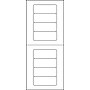 Avery Mini-Sheets Laser/Inkjet Address Labels, 1" x 2-5/8", White, 200 Labels/Pack (2160)~#|#~CE463842-1F4A-47E1-A23D46AA6F2479FB_sc7