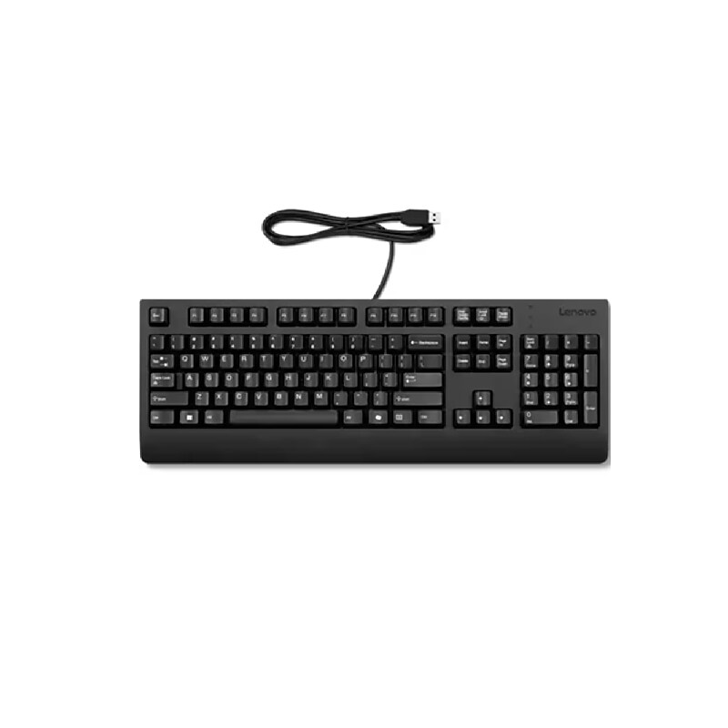Lenovo Preferred Pro II Wired Ergonomic Keyboard, Black (4Y41R64588) image 1