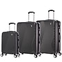 TUCCI COLPI 3-Piece Hardside Luggage Set with Spinner Wheels, Black Geometric (T0463-03PC-BLK)~#|#~CE49CEE9-C55D-438B-933943E355B86EB0_sc7