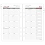 2026 AT-A-GLANCE 6.75" x 3.75" Monthly Refill Pages, White/Gray (063-685Y-26)~#|#~CE49EB39-0A46-4F9A-9D210F3840648FA2_sc7