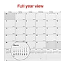 2024-2025 Staples 15" x 12" Academic Monthly Wall Calendar, Red/White  (ST54278-23)~#|#~CE4CAB40-312F-4EC1-AAE14945B463C40A_sc7