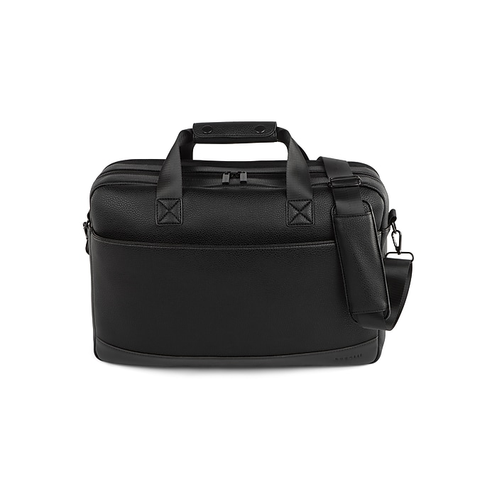 Bugatti Central Briefcase, Laptop Compatible, Black (EXB2436BU-BLK