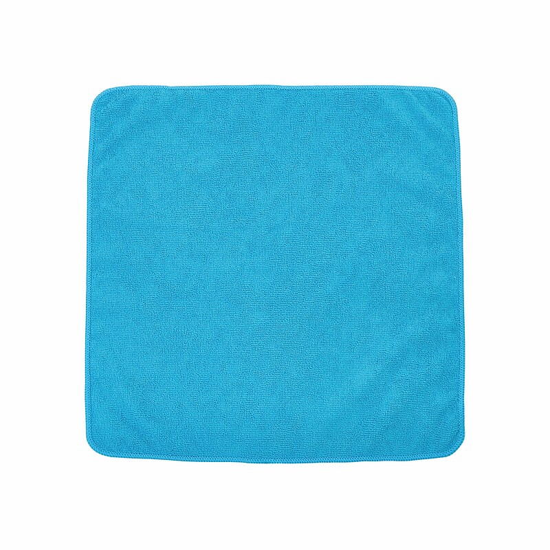HYGEN r-40 Recycled Microfiber Cleaning Cloths, 12" x 12", Blue, 24/Pack (1820579) image 1