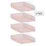 Mind Reader Metal Front Loading Stackable Letter Tray, Letter/Legal Size, Pink (BSTACK4-PNK)~#|#~CE5BB158-A16E-4CC2-9DD08FBAD861DF92_sc7