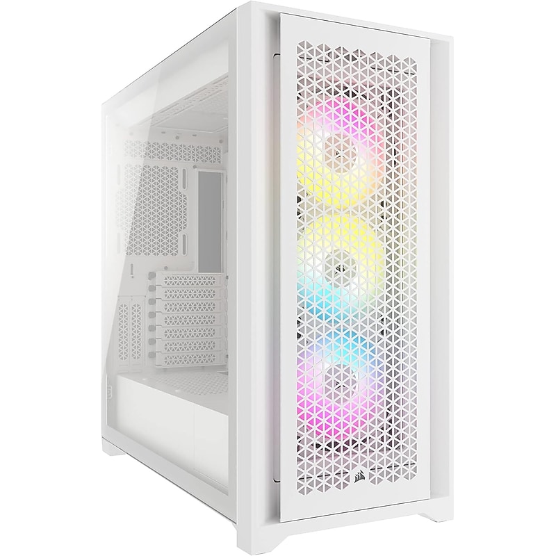 Corsair iCUE 5000D Mid-Tower ATX Case, White (CC-9011243-WW) image 1