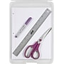 JAM Paper Wood Storage Clipboard, Letter Size, Clear, 3/Pack (331CPBclx3KIT)~#|#~CE62F06B-2B31-451D-A450C1B8BC41BFB7_sc7