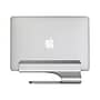 Rain Design mTower 4.5"W x 9.8"D Aluminum Vertical Laptop Stand, Silver (10037)~#|#~CE644CD3-F7B2-4FD2-BFA68A77DB209A40_sc7