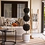 Nearly Natural UV Resistant Artificial Halloween Black Triple Ball Boxwood Topiary, 4' (T5174)~#|#~CE699756-E6FF-41A1-B9395BFA455805CF_sc7