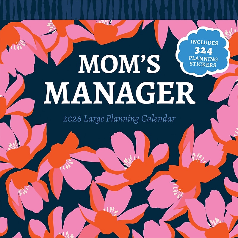 2026 TF Publishing Mom's Manager 12" x 12" Monthly Wall Calendar (26-1114) image 1