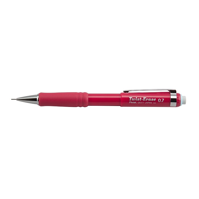 Pentel Twist-Erase III Mechanical Pencil, 0.7mm, #2 Medium Lead, 2