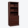 Sauder Select 70"H 3-Shelf Bookcase, Select Cherry (444769)~#|#~CE6C8CBB-F6AC-42AF-8F02065A64830B7A_sc7