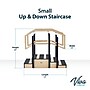 Viva Comfort Physical Therapy Non-slip Staircase with Safety Handles, 500 lbs. Capacity, Natural Wood (ADI906-01-MK)~#|#~CE735816-1ADD-43B6-8B90D5E0325F2DB7_sc7