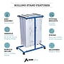 AdirOffice Steel Rolling Stand Plan Center, Blue (614-BLU)~#|#~CE77C02B-0CD8-4052-96F5493B2380AF9A_sc7