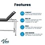Viva Comfort Medical Exam Table, With Built-In Paper Towel Dispenser, Black (996-01-BLK)~#|#~CE7F5EBE-33FA-4A63-8878216341B3D8E6_sc7