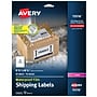 Avery Waterproof Ultrahold Laser Shipping Labels, 5 1/2" x 8 1/2", White, 20 Labels/Pack (15516)~#|#~CE7F9432-594A-4861-92F41B398F81FAB2_sc7