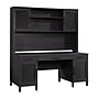Sauder Tiffin Line 66"W Desktop Hutch, Raven Oak (433264)~#|#~CE804D0F-7DA3-48F0-A04B33F40AC86C36_sc7
