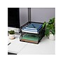 Mind Reader 2-Tier Stackable Paper Desk Tray, Metal Mesh, Black, 2/Set (2CSTACK2-BLK)~#|#~CE880C18-E791-4460-90CFD6A54CA71215_sc7