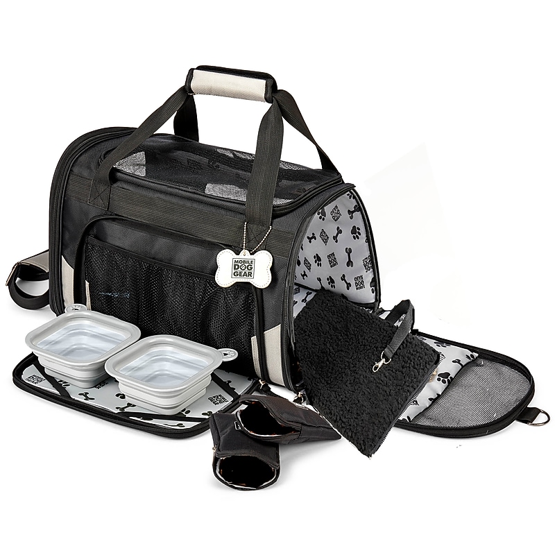 Mobile Dog Gear Pet Carrier Plus, Black (MDG100-1) image 1