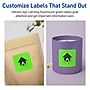 Avery Laser/Inkjet Multipurpose Square Labels, 2" x 2", Neon Green, 120/Pack (94107)~#|#~CE91B75C-28FF-45D6-A5B839E56F0D5271_sc7