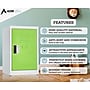 AdirOffice 24"H Single Tier Green Storage Locker (ADI629-02-GRN-DL)~#|#~CEA29853-7380-4E6A-8CA419F9CCE3917F_sc7