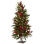 Nearly Natural 5350 Pine and Berry Christmas Tree with Stand~#|#~CEA64D75-97D5-4184-AF351CF0FCAD57B2_sc7