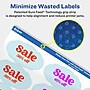 Avery Laser/Inkjet Decorative Edge Multipurpose Labels, 1-1/8" x 2-1/4", Clear, 525/Pack (94061)~#|#~CEAA9EC2-4598-47E4-84015710399C08DE_sc7