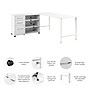 Bush Business Furniture Hustle 72"W Computer Desk and Storage Cabinet with Drawers and Shelves, White (HUS010WH)~#|#~CEB3BFA4-2F72-49EE-A30D7B4F73EDC905_sc7