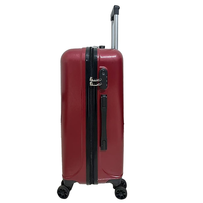 TUCCI FORTE Banda 3-Piece Hardside Spinner Luggage Set, TSA Checkpoint Friendly, Red (F0002-03PC-RED) | Staples TUCCI FORTE Banda 3-Piece Hardside Spinner Luggage Set, TSA Checkpoint Friendly, Red (F0002-03PC-RED) | Staples