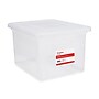 Staples File Box Plastic File Box Snap, Letter/Legal Size, Clear (140168/140139)~#|#~CEBB86C9-D094-4646-9B1AAD07B2902C9D_sc7