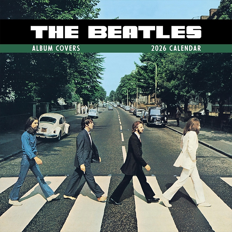 2026 TF Publishing 12" x 17" TF Publishing 12" x 12" The Beatles: Albums & Artwork 26-1101 image 1