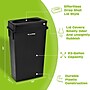 Alpine Plastic Trash Can with Dolly, 23-Gallon, Black (ALP477-BLK2-PKD)~#|#~CEBCF116-C5CE-4C0B-87AA5DA7108D11CC_sc7