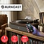 Audiosource AT33 Belt Drive turntable with 2.1 channel 120 watt Bluetooth Speakers, Walnut Woodgrain (AT3345WW)~#|#~CEBE08F8-6D7E-4B1A-B7E8BAF10D7C7E47_sc7