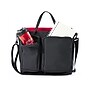 Manhattan Portage Red Label Nylon Water Resistant Messenger Bag, Black (1428-2 BLK)~#|#~CEC00498-D80C-4BD0-ADDFF6700DBA649F_sc7