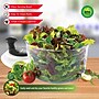 Brentwood Salad Spinner with 5-Qt. Serving Bowl, Black/White (KA-5030BK)~#|#~CEC3059B-F2A8-4317-AB698C17E030EBB4_sc7