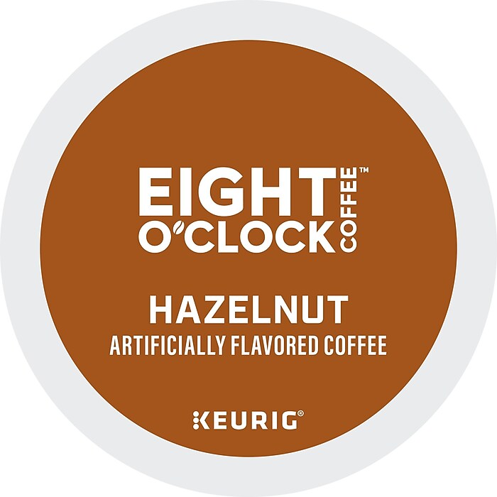 Eight O'Clock Hazelnut Coffee Keurig® K-Cup® Pods, Medium Roast