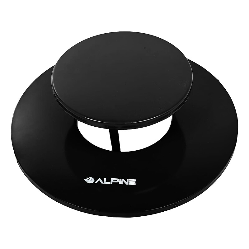 Alpine Industries Rain Bonnet Lid, 38 Gallon, Round, Black (ALP479-38-A-MKTCOPY) image 1