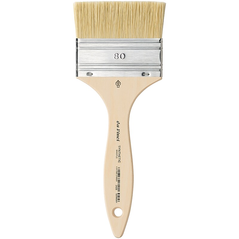da Vinci SYNTHETIC Acrylic & Oil Natural Hog Bristle Mottler, Flat Brush (DVXVA242980) image 1