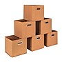 Household Essentials Storage Cubes 23.05 Quart Storage Container, Cardboard, Terracotta, 6/Pack (HE1246)~#|#~CED0D88A-09B9-41BA-B2DB60E1847672FC_sc7