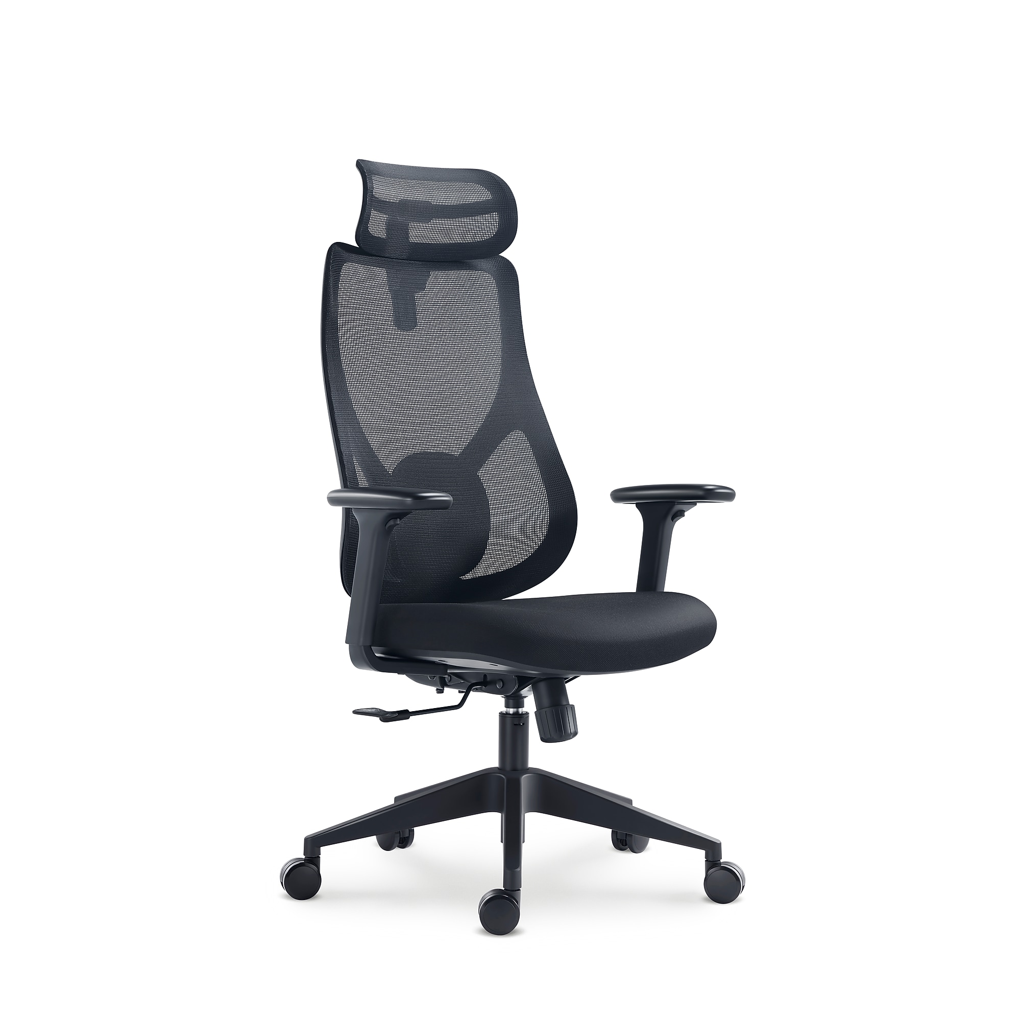 Raynor Group Torque Ergonomic Fabric/Mesh Swivel Manager Chair, Black (TORQUE-BF-BLK) Sansujyuku sansujyuku.com