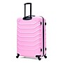 InUSA Endurance 33.27" Hardside Suitcase, 4-Wheeled Spinner, TSA Checkpoint Friendly, Pink (IUEND00XL-PNK)~#|#~CEDB624C-50EE-4F3E-872D615A5C87D0FF_sc7