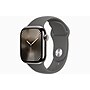 Apple Watch Series 10, GPS + Cellular, 42mm, Natural Titanium Case, Stone Gray Sport Band (MWXD3LW/A)~#|#~CEDC6C6D-11EE-4A26-BA40B525AB0FAA47_sc7