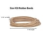 Alliance Sterling Multi-Purpose #18 Rubber Bands, 3" x 1/16", 1900/Pack (24185)~#|#~CEDCAAE4-790D-4DB9-9590E6CFB19DBF1A_sc7
