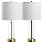 Safavieh Anders 22.25" LED Table Lamp, Clear/Brass, 2/Set (TBL4620A-SET2)~#|#~CEDDD7A9-7DCF-4EF0-94E7E7A167354511_sc7