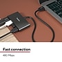 Staples TECH 4-Port USB 2.0 Hub, Black (ST62379)~#|#~CEE28ADA-6C62-44AD-8840ABBEF71B988B_sc7